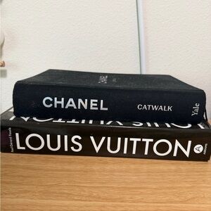 Chanel and Louis Vuitton Fashion Books